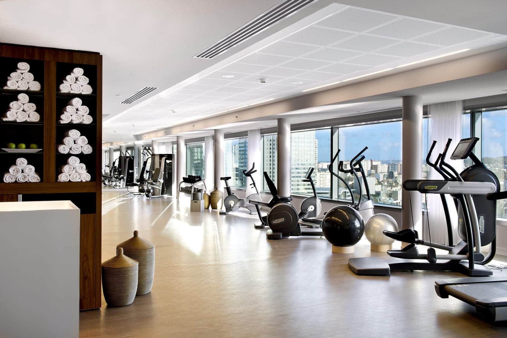 Salle de sport d'hôtel Paris