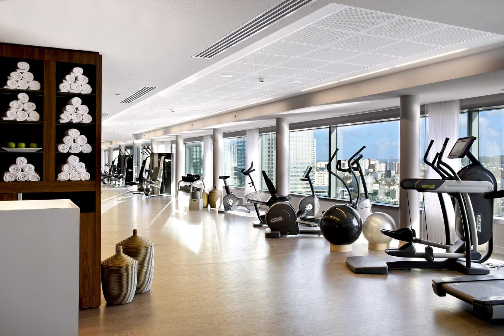 Salle de sport d'hôtel Paris