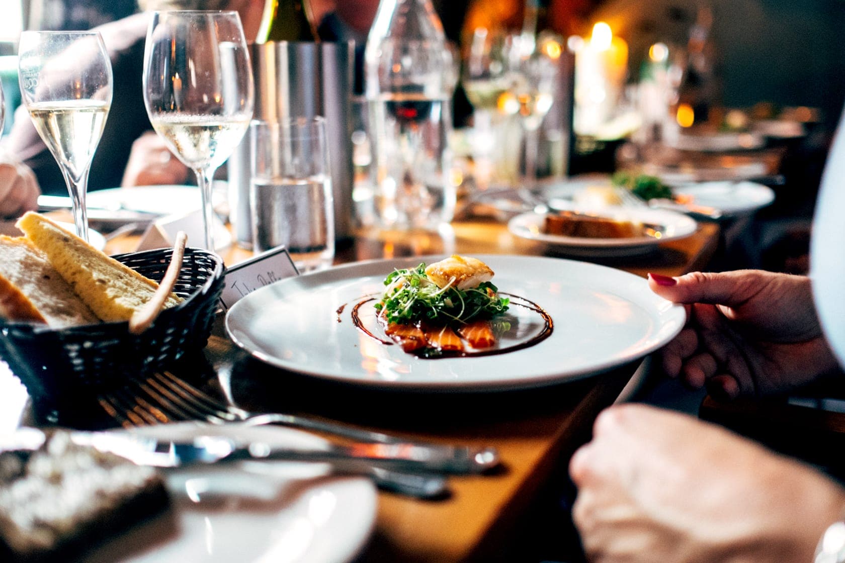 Dîner à l'hôtel Marseille