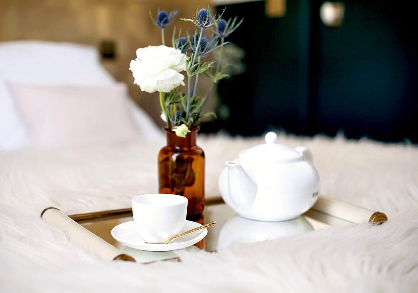 Tea time à l'hôtel
